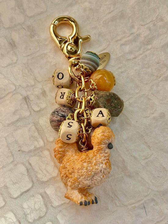 NEW! Lenora Dame Silkie Chicken Bag Charm