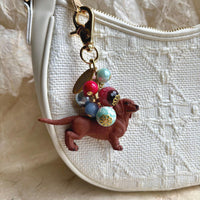 NEW! Lenora Dame Dachshund Bag Charm
