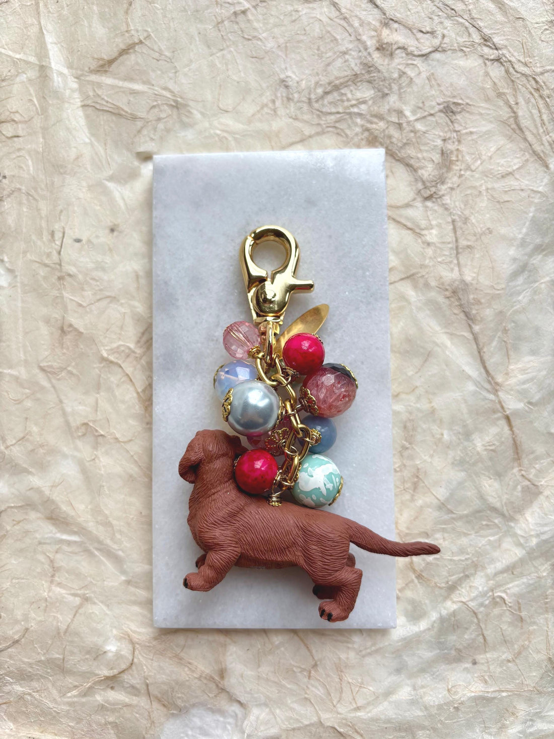 NEW! Lenora Dame Dachshund Bag Charm