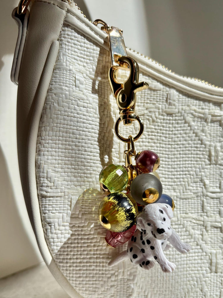 One-Of-A-Kind! Lenora Dame Dalmatian Puppy Bag Charm