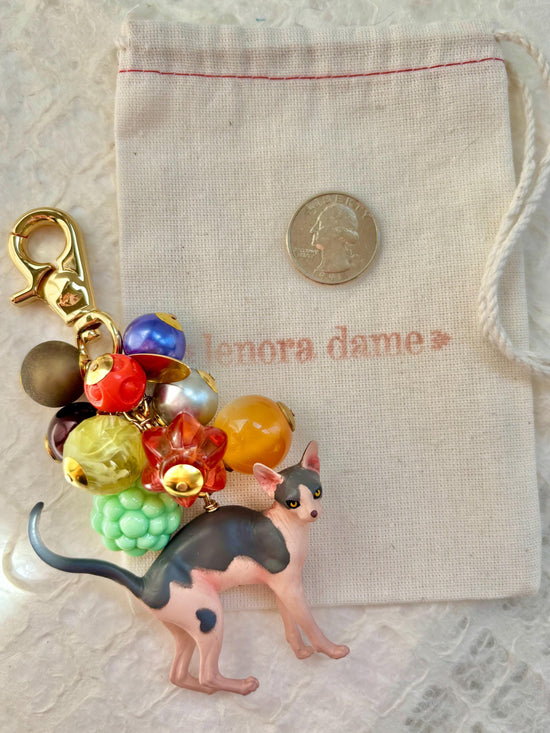 One-Of-A-Kind! Lenora Dame Sphinx Bag Charm