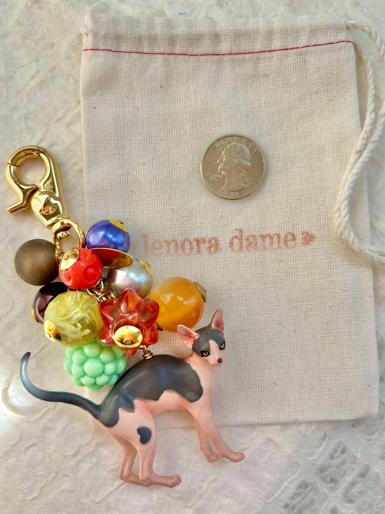 One-Of-A-Kind! Lenora Dame Sphinx Bag Charm