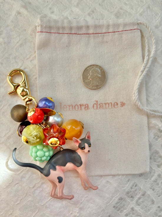 One-Of-A-Kind! Lenora Dame Sphinx Bag Charm