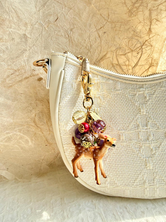 Lenora Dame Fawn Bag Charm