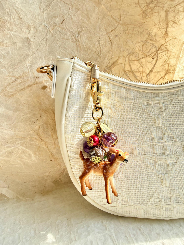 Lenora Dame Fawn Bag Charm