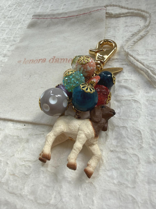 Lenora Dame Boer Goat Bag Charm
