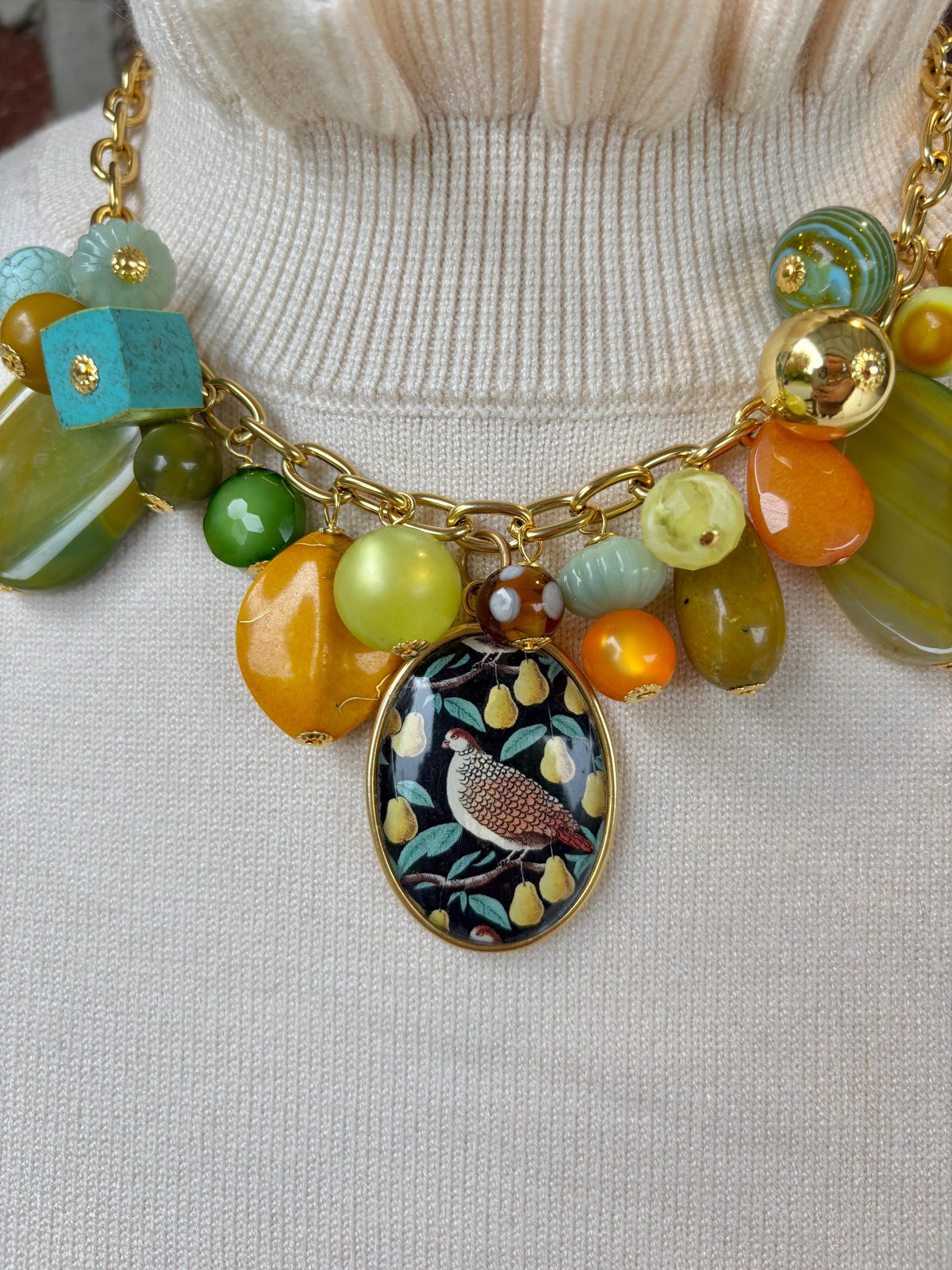 Lenora Dame Partridge in a Pear Tree-One-of-a-Kind!