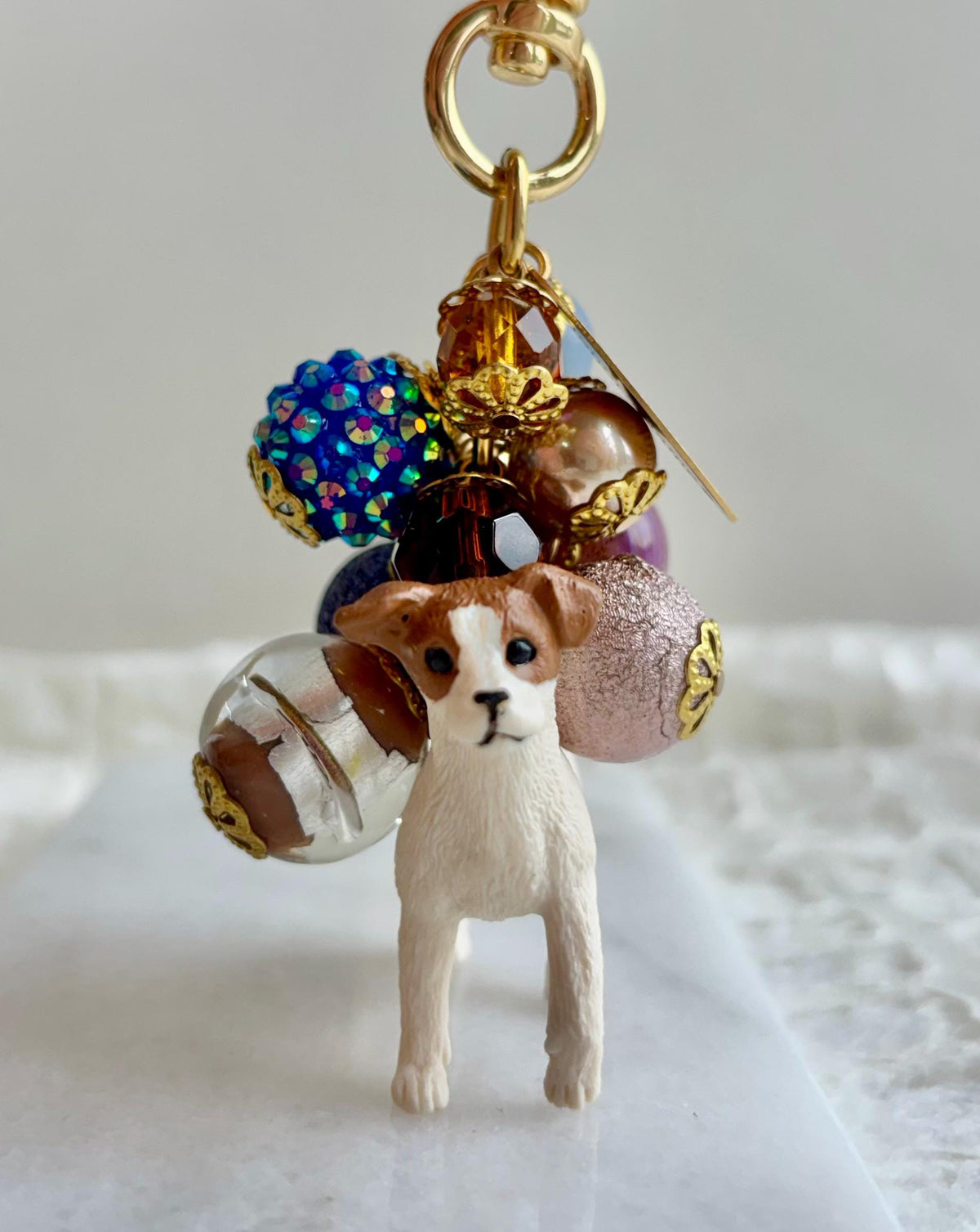 Lenora Dame Jack Russel Bag Charm
