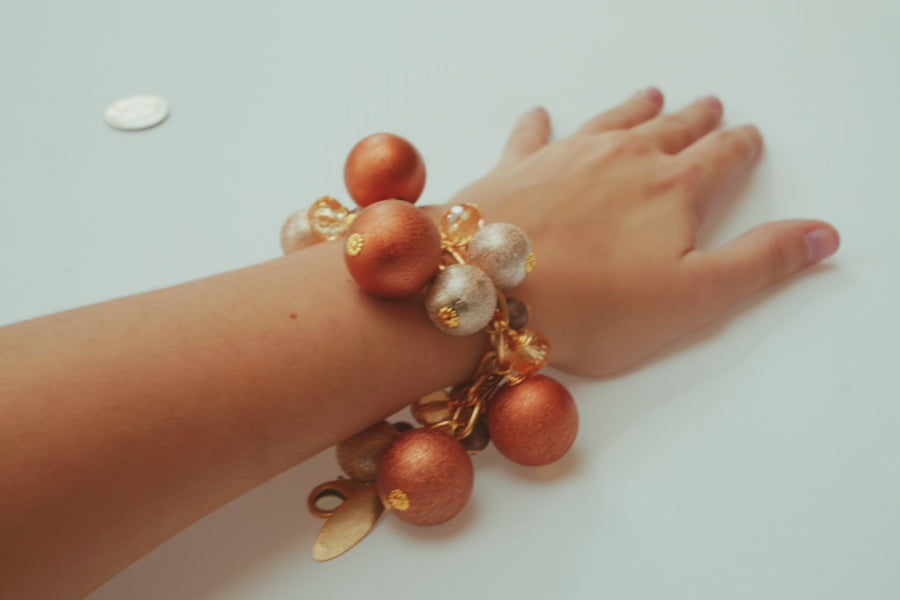 Autumn Cluster Bracelet