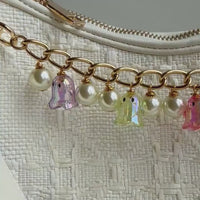 Lenora Dame Colorful Ghost Bag Chain