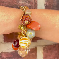 Lenora Dame Cornucopia Charm Bracelet