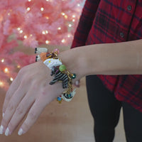 Wooden Safari Animal Charm Bracelet