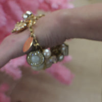 Classic Pearl Bauble Charm Bracelet