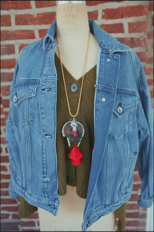 Thanksgiving Turkey Pendant