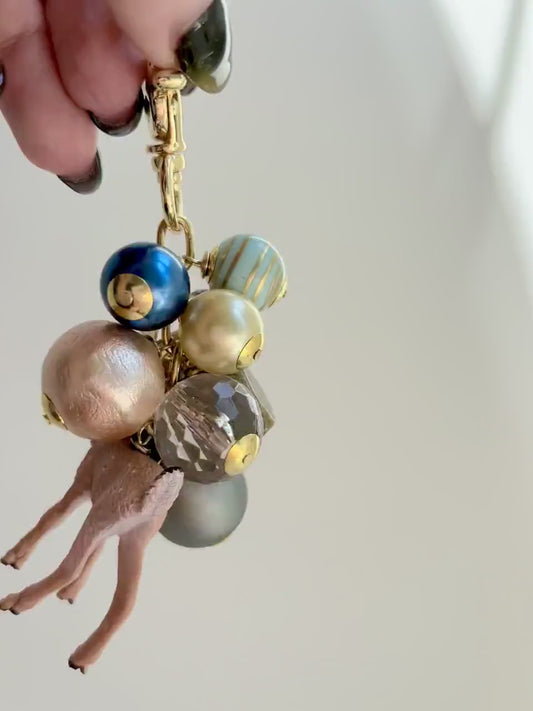One-Of-A-Kind! Lenora Dame Fawn Bag Charm
