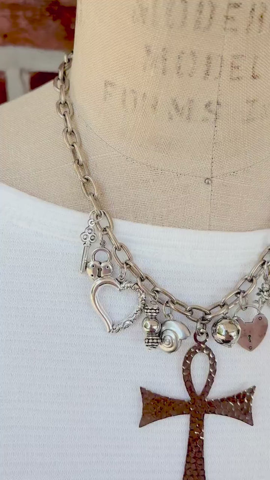 One-Of-A-Kind! Lenora Dame Key of Life Charm Necklace