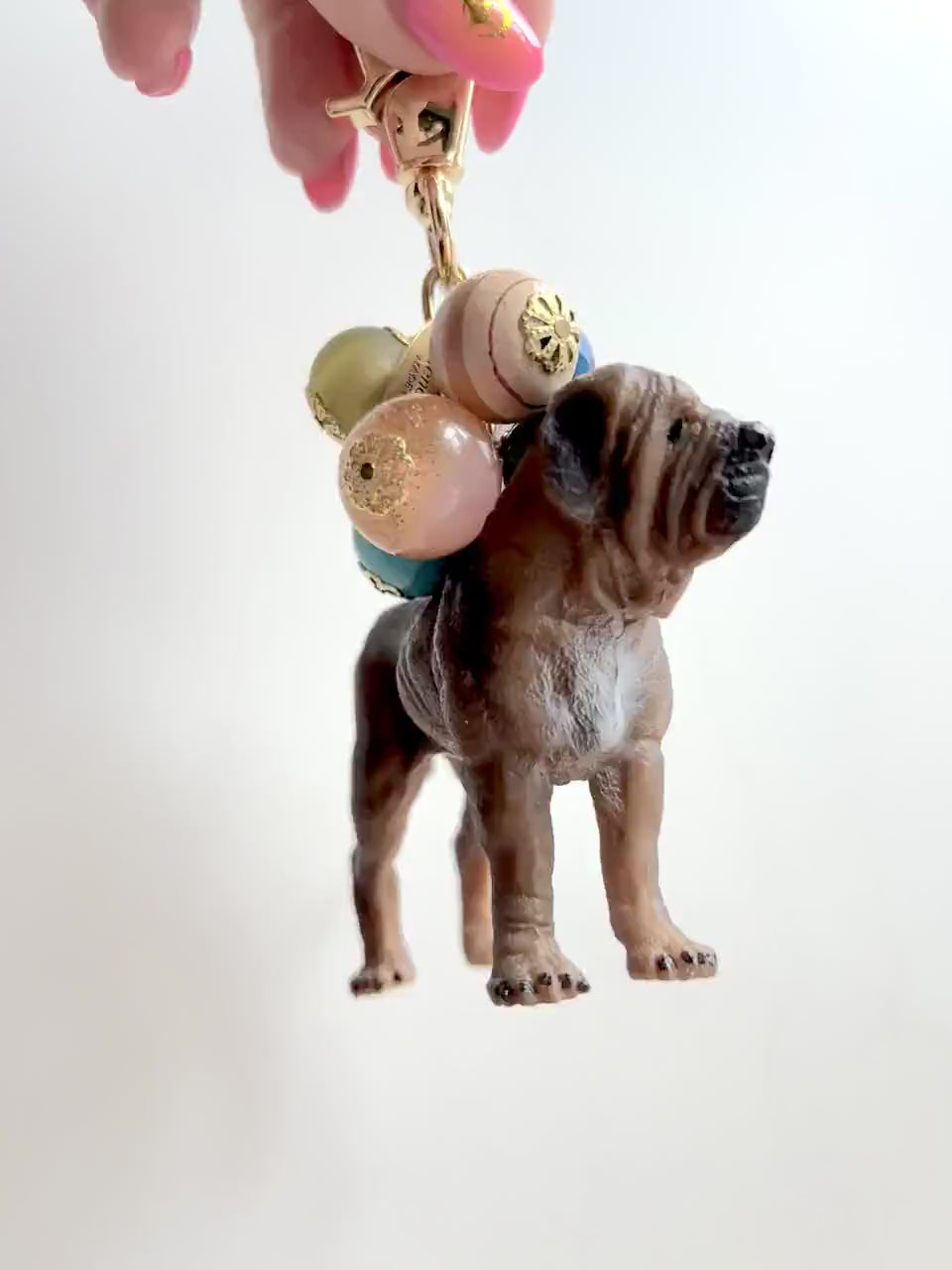 One-Of-A-Kind! Lenora Dame King Corso Bag Charm