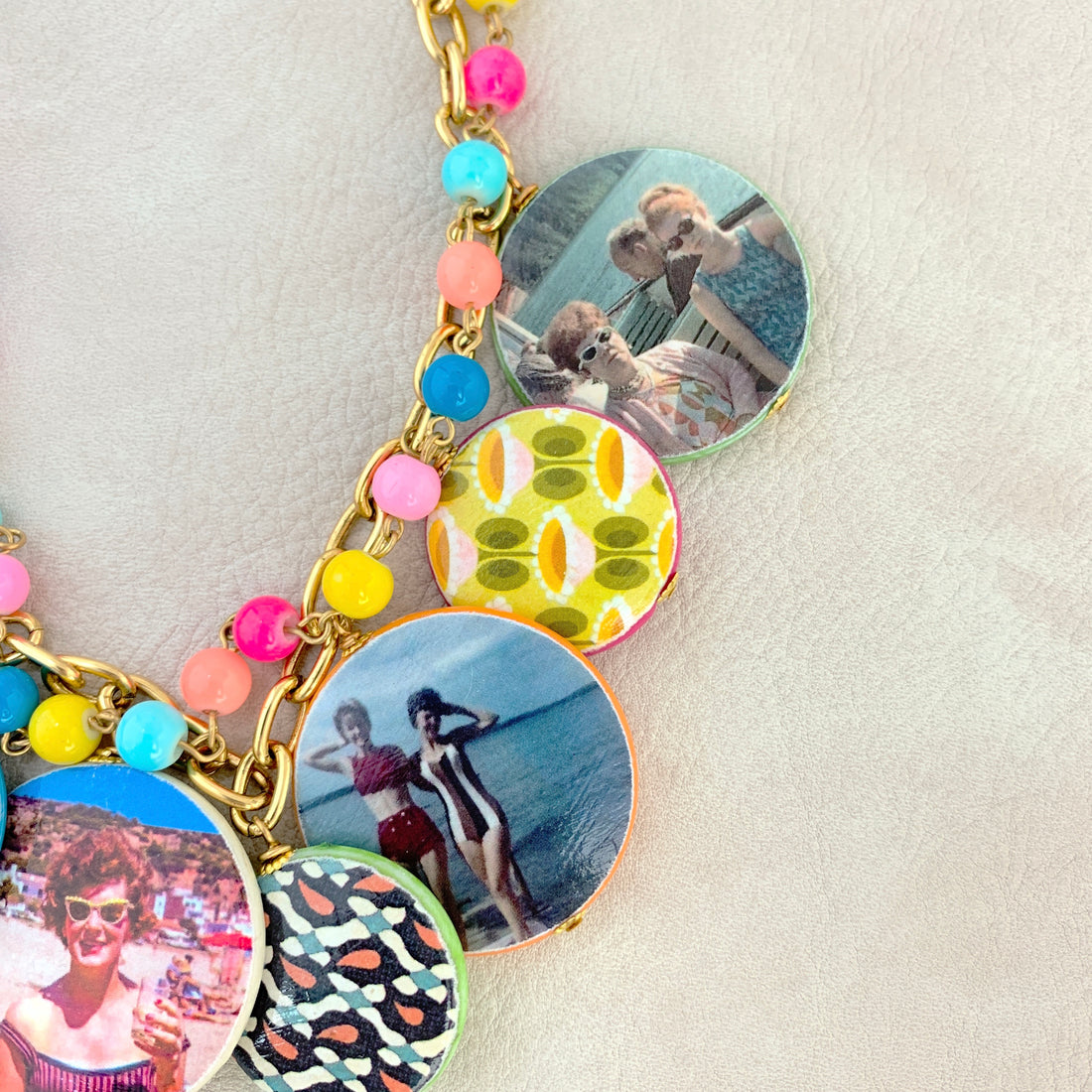 Family Vacation Statement Necklace