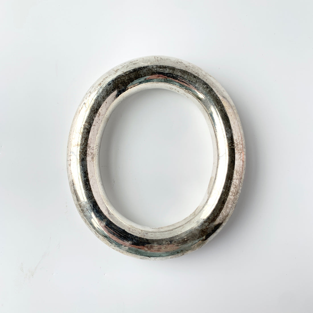 Big Chunky Metal Bangle Bracelet