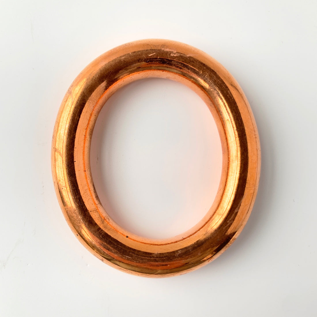 Big Chunky Metal Bangle Bracelet