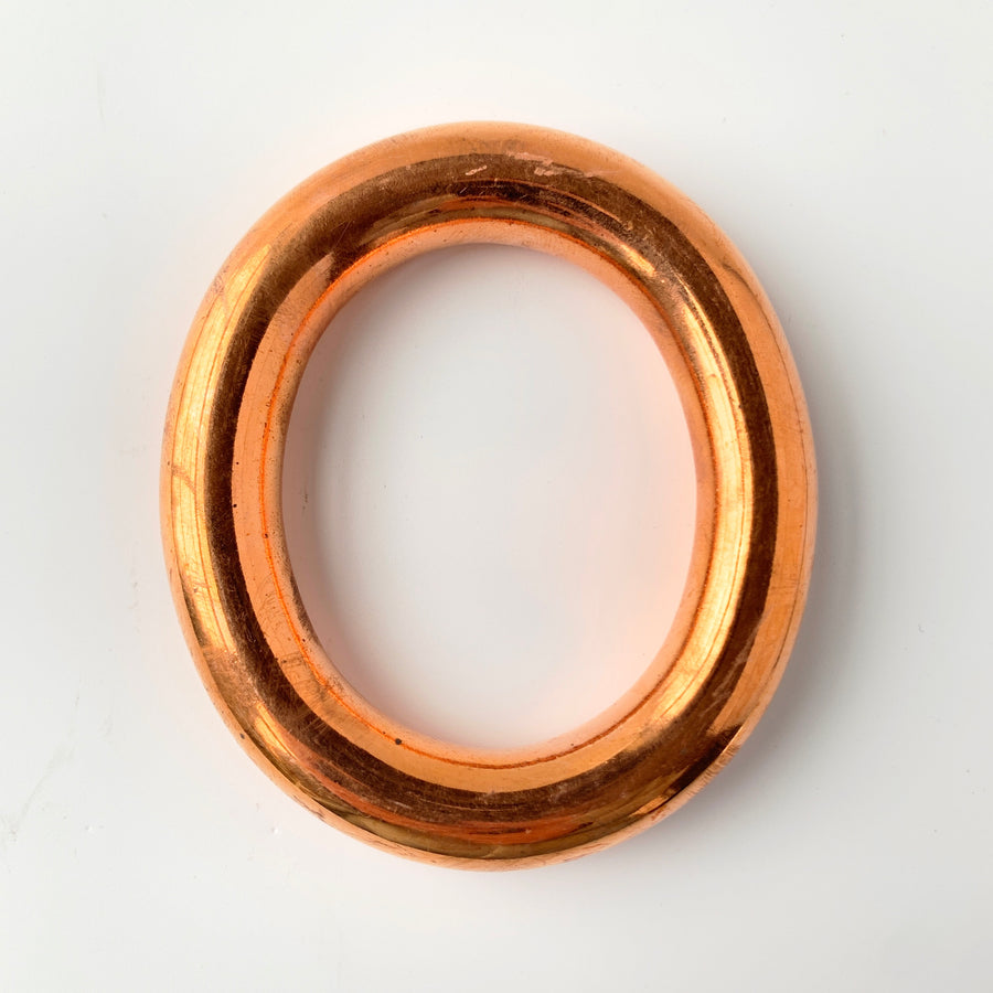 Big Chunky Metal Bangle Bracelet