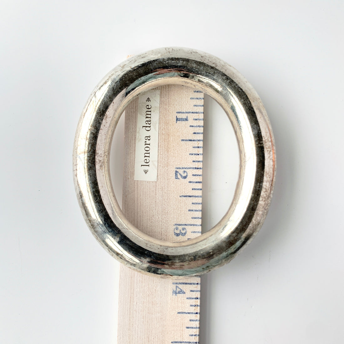 Big Chunky Metal Bangle Bracelet