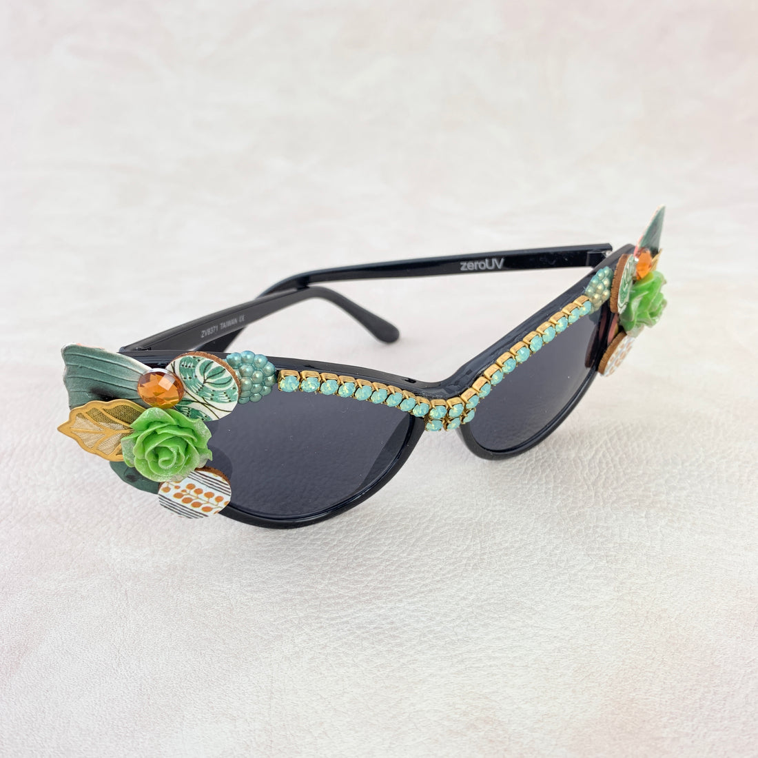 Greek Motif Cat-eye Sunglasses