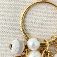 Magnolia Collection Whisper Beaded Chandelier Earrings
