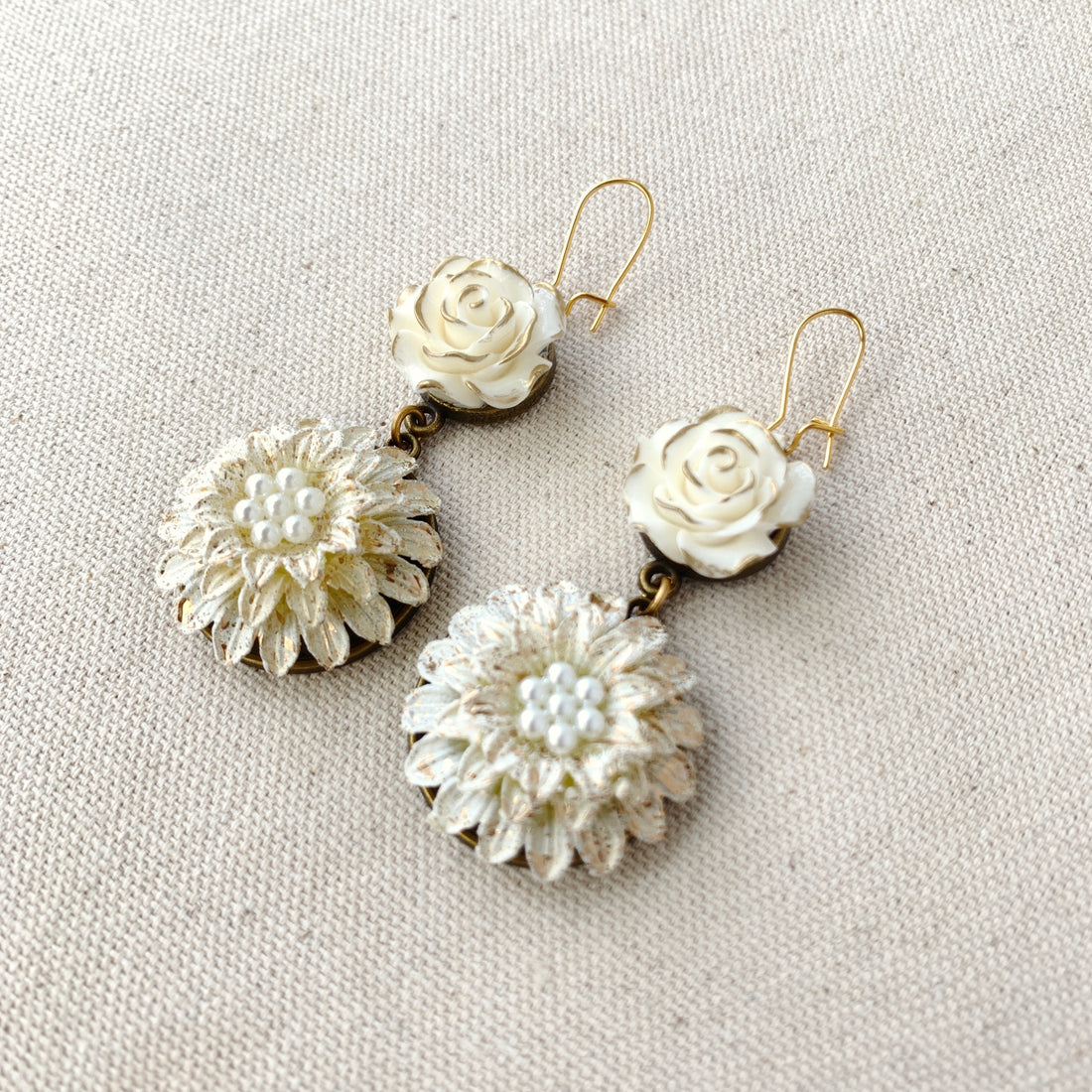 Magnolia Collection Dahlia Drop Earrings