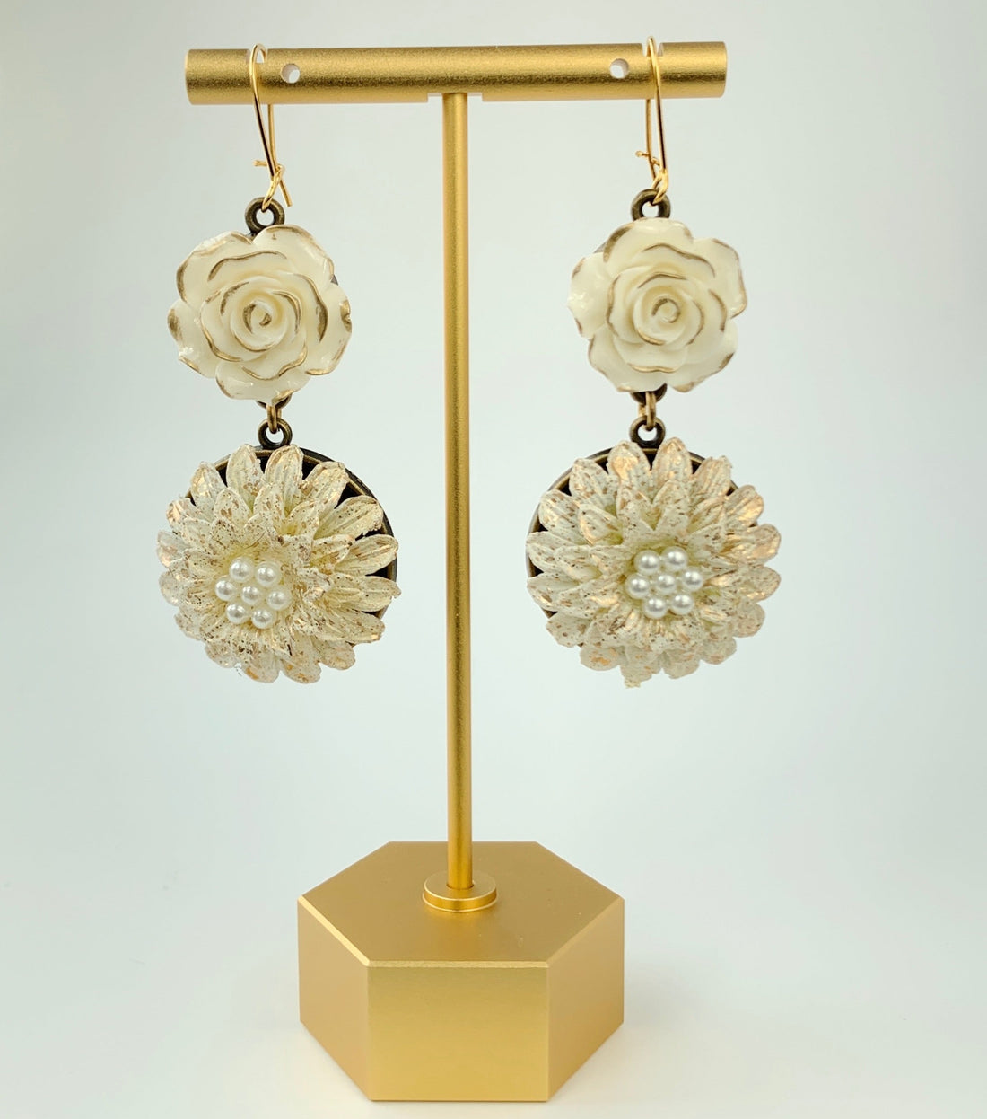 Magnolia Collection Dahlia Drop Earrings