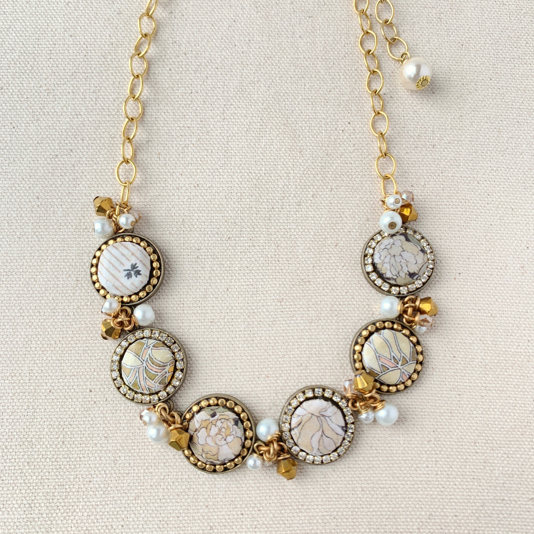 Magnolia Collection Whisper Bib Necklace