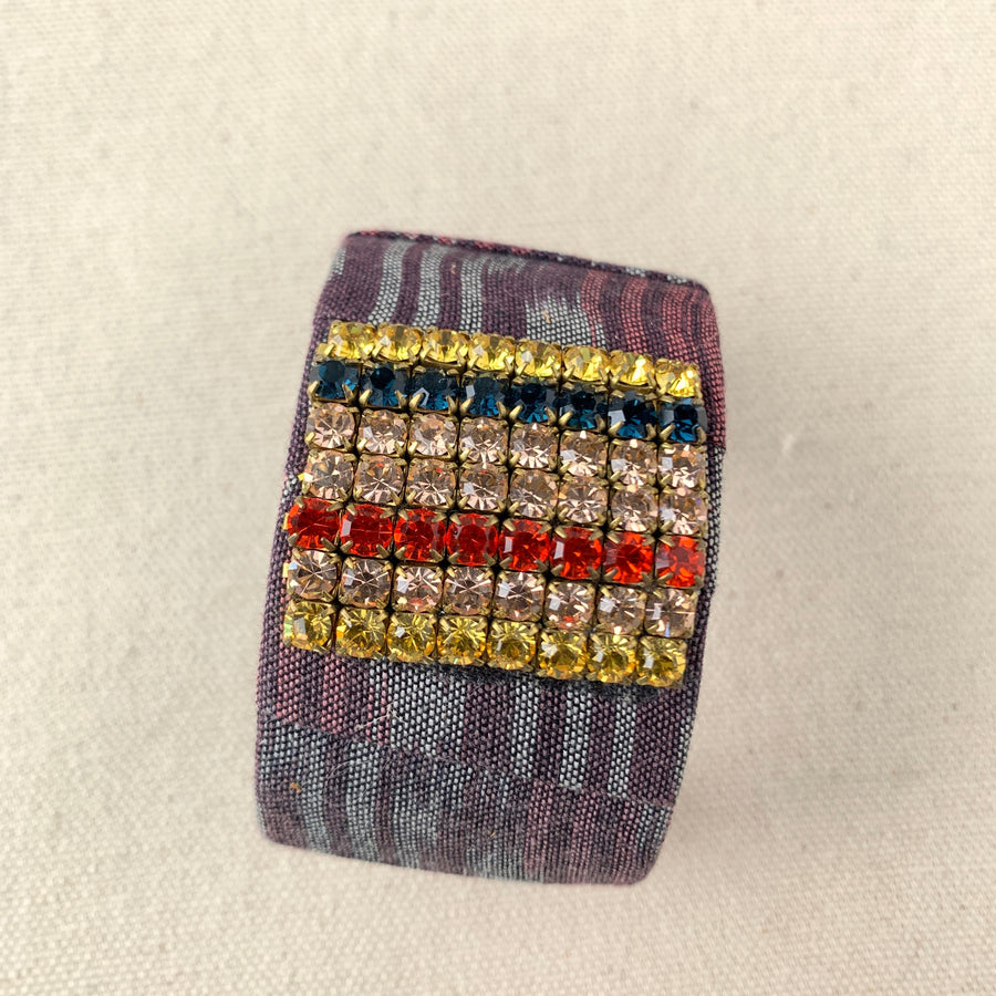 Black Panther Wide Cuff Bracelet