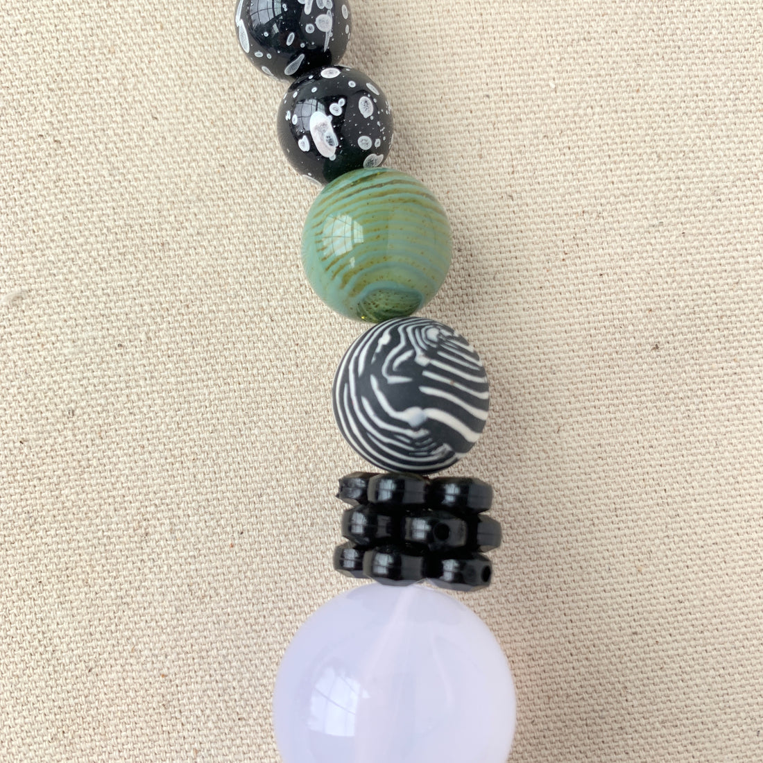 Zebra Queen Mum Necklace