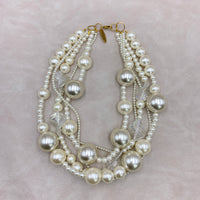 Magnolia Collection Pearl Layered Necklace