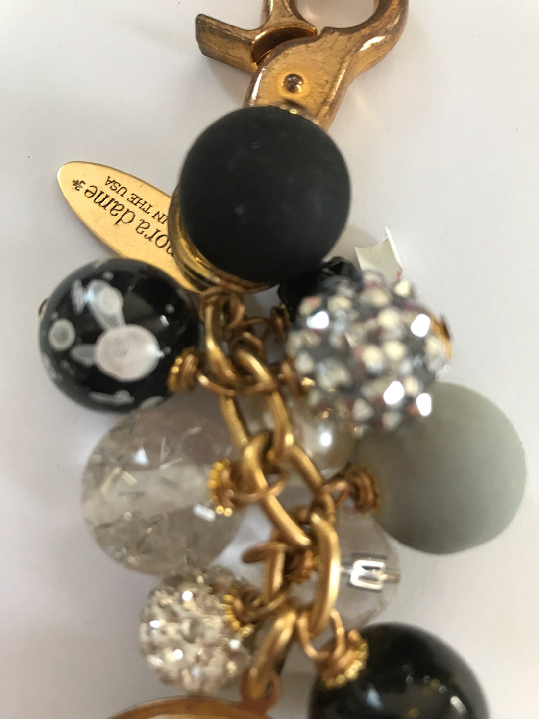 Lenora Dame Risky Business Emoji Bag Charm - Keychain Charm