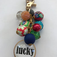 Lenora Dame Lucky Bauble Keychain Charm - Purse Charm