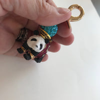 Lenora Dame Panda Keychain Charm