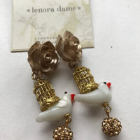 Lenora Dame I Know Why The Caged Bird Sings Earrings