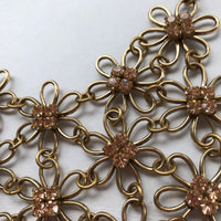 Lenora Dame Linked Flower Necklace