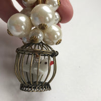 Lenora Dame I Know Why The Caged Bird Sings Keychain - Purse Charm