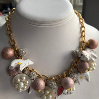 Lenora Dame Frosty Painted Animal Necklace