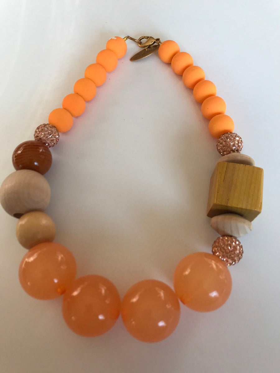 Lenora Dame Clementine Chunky Beaded Necklace