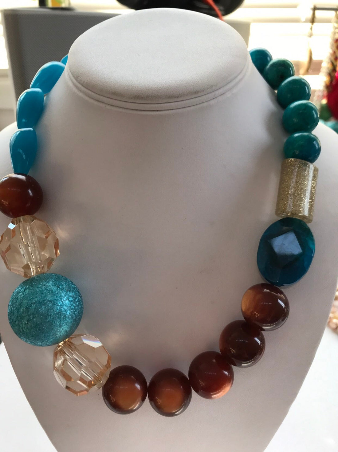 Lenora Dame Queen Mum Choker Necklace