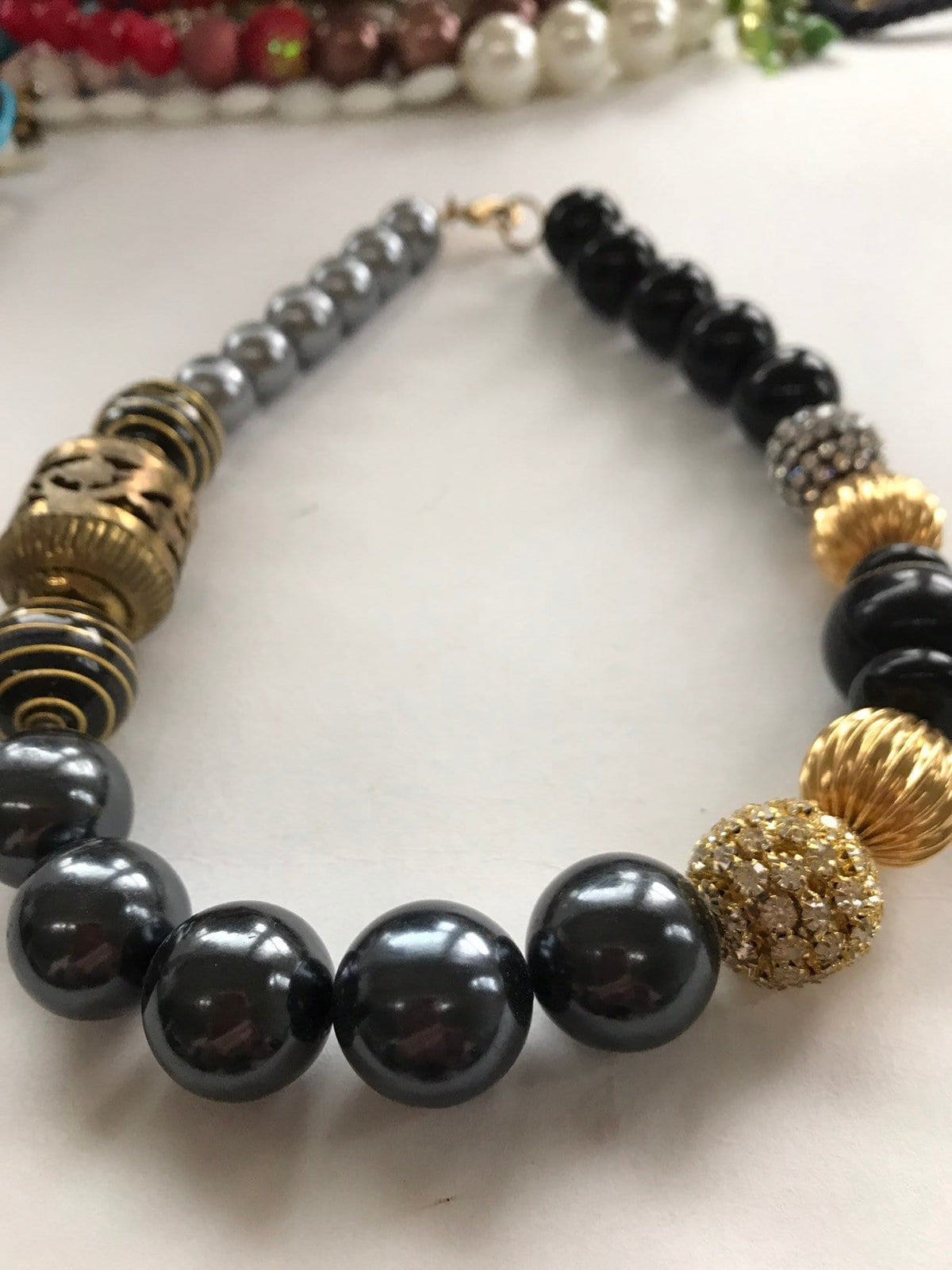 Lenora Dame Queen Mum Choker Necklace