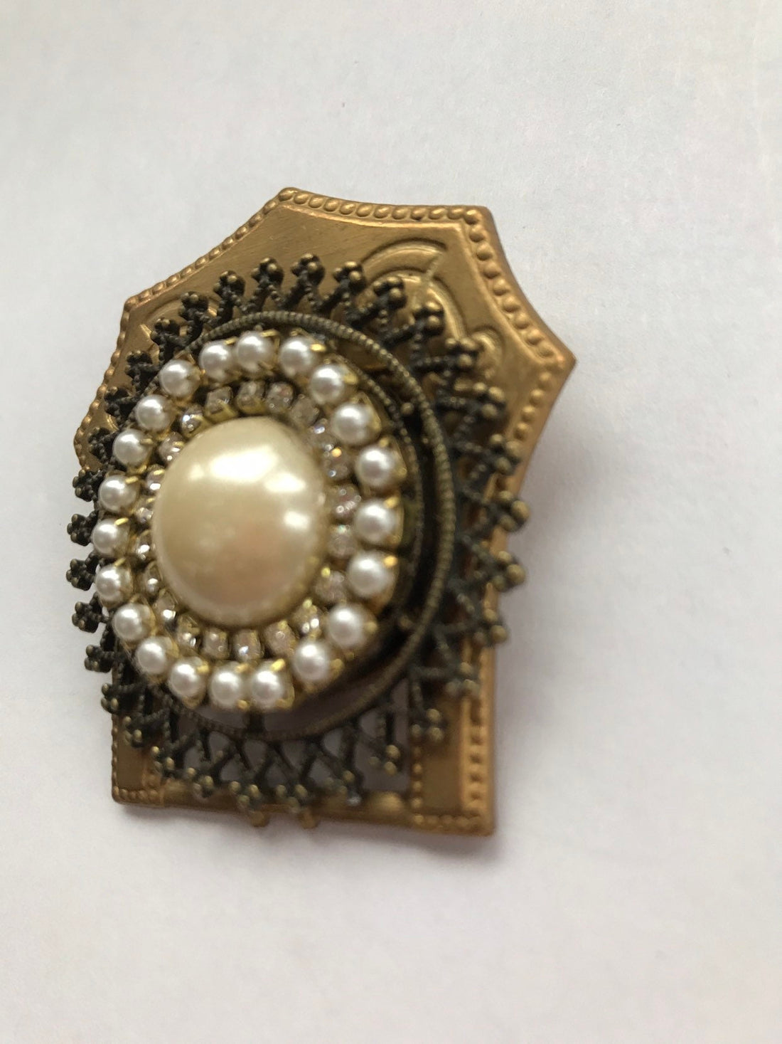 Lenora Dame Vintage Buckle Brooch