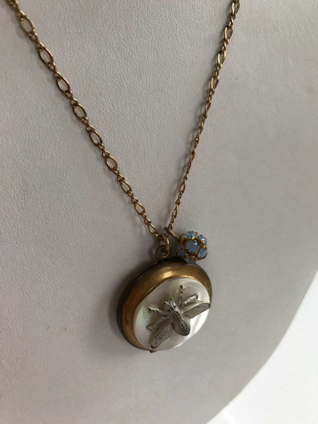 Lenora Dame Spelling Bee Locket Necklace