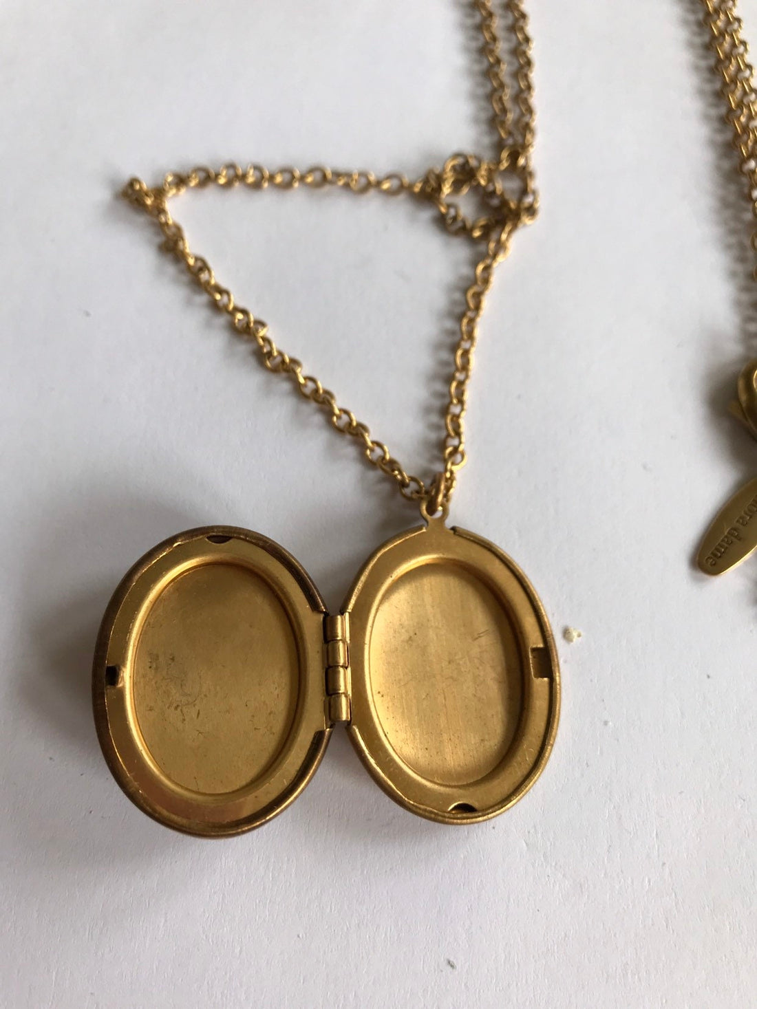 Lenora Dame Collage Locket Necklace