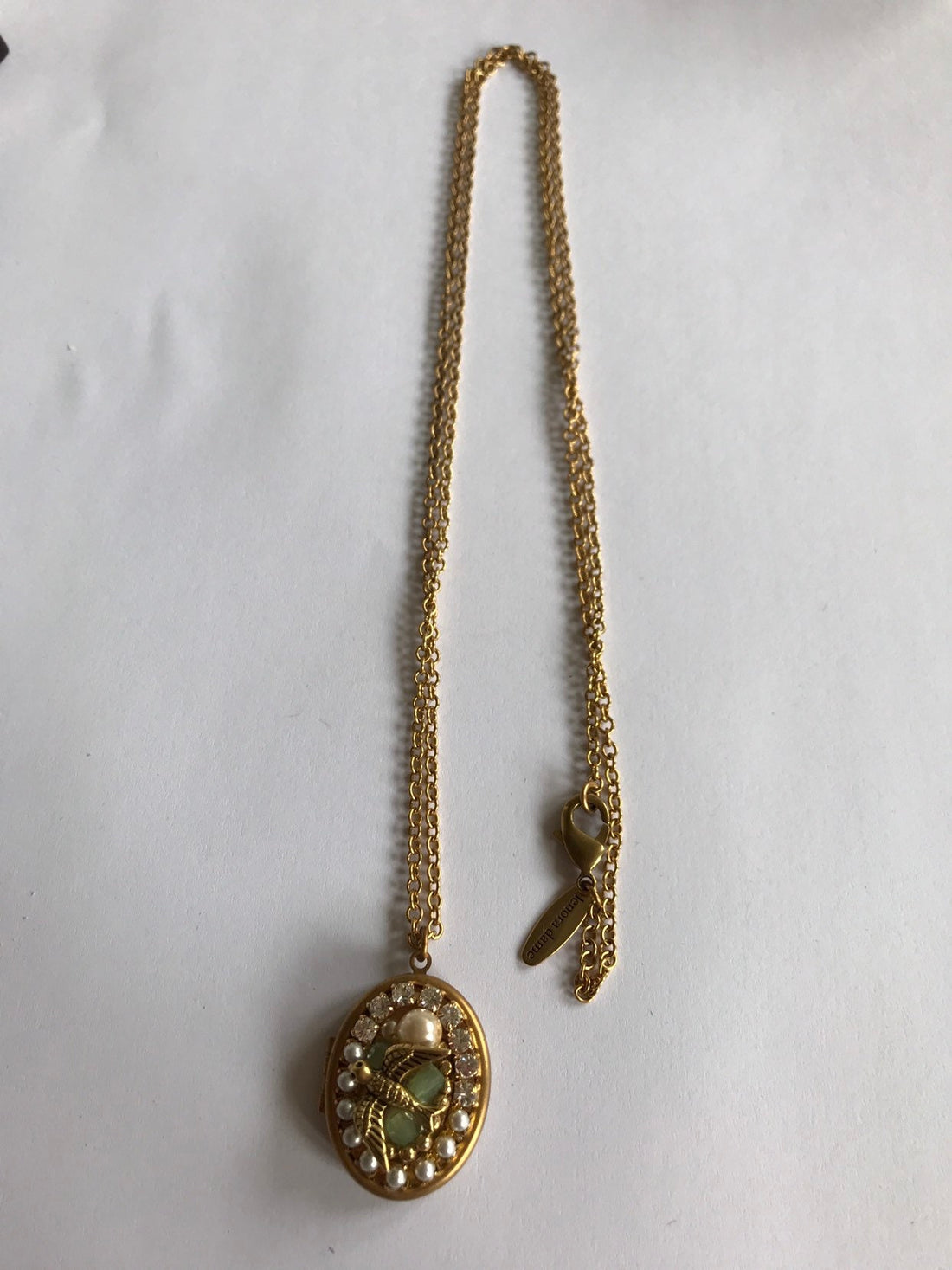 Lenora Dame Collage Locket Necklace
