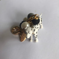 Lenora Dame Dalmatian Purse Charm - Keychain Charm