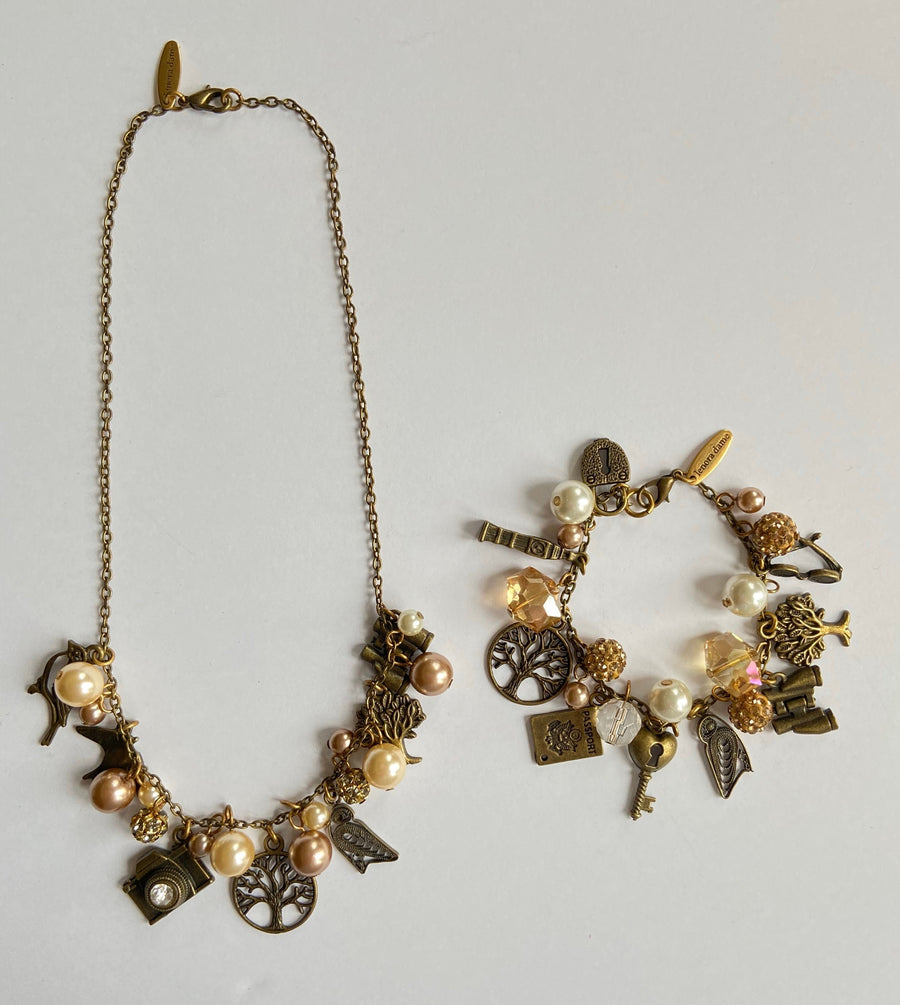 Lenora Dame Travel Companion Necklace + Bracelet Set